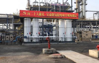 向二十大献礼|6731顶级游戏氢提纯项目建成调试